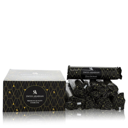 Swiss Arabian Premium Quality Charcoal by Swiss Arabian 80 pieces of Premium Charcoal Briquettes 33 mm for Men - Perfume Energy