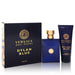 Versace Pour Homme Dylan Blue by Versace Gift Set -- 3.4 oz Eau de Toilette Spray + 3.4 oz Shower Gel for Men - Perfume Energy