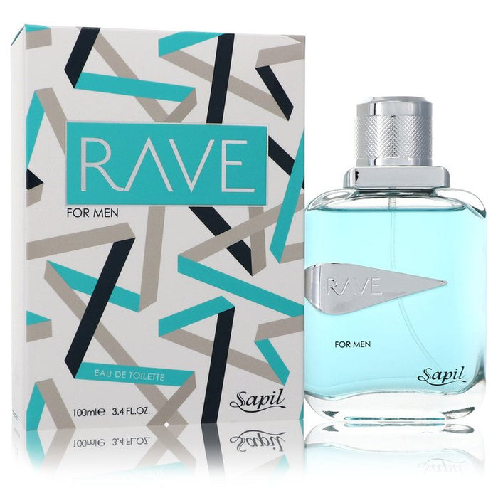 Sapil Rave by Sapil Eau De Toilette Spray 3.4 oz for Men - Perfume Energy