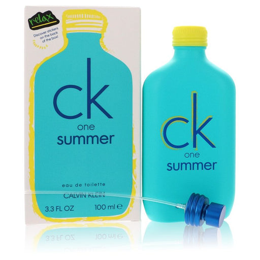 CK ONE Summer by Calvin Klein Eau De Toilette Spray 3.4 oz for Men - Perfume Energy
