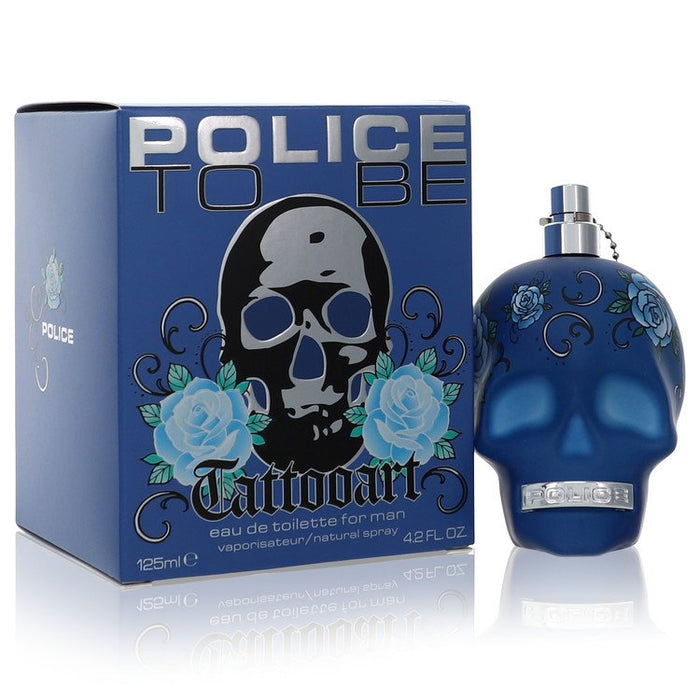Police To Be Tattoo Art by Police Colognes Eau De Toilette Spray 4.2 oz for Men - Perfume Energy