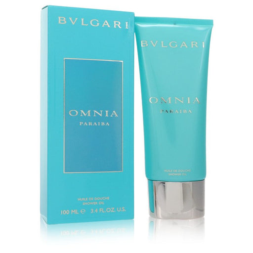 Omnia Paraiba by Bvlgari Shower Oil 3.4 oz for Women - Perfume Energy