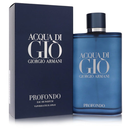 Acqua Di Gio Profondo by Giorgio Armani Eau De Parfum Spray 6.7 oz for Men - Perfume Energy