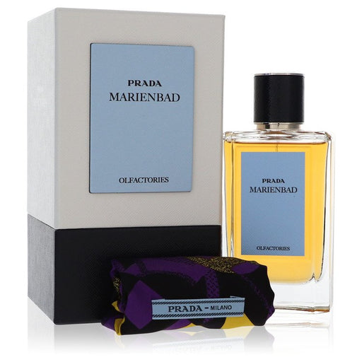 Prada Olfactories Marienbad by Prada Eau De Parfum Spray with Gift Pouch (Unisex) 3.4 oz 3.4 oz Eau De Parfum Spray + Gift Pouch for Men - Perfume Energy