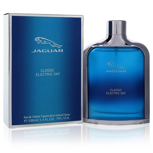 Jaguar Classic Electric Sky by Jaguar Eau De Toilette Spray 3.4 oz for Men - Perfume Energy