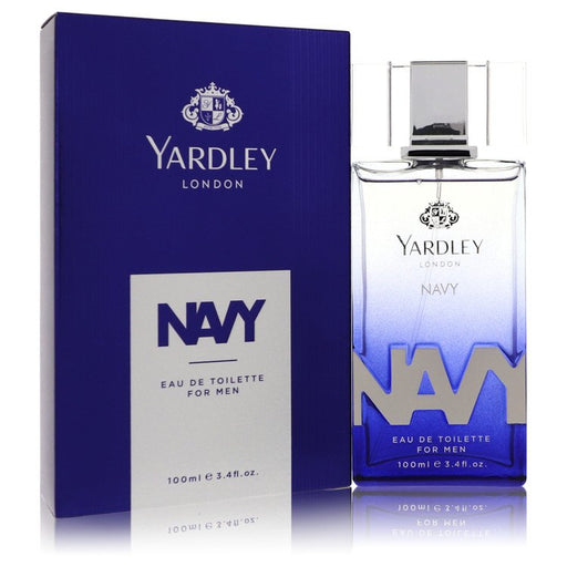 Yardley Navy by Yardley London Eau De Toilette Spray 3.4 oz for Men - Perfume Energy