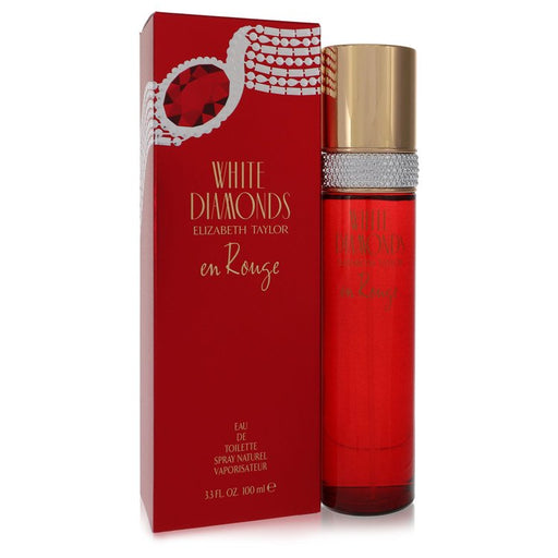 White Diamonds En Rouge by Elizabeth Taylor Eau De Toilette Spray 3.3 oz for Women - Perfume Energy