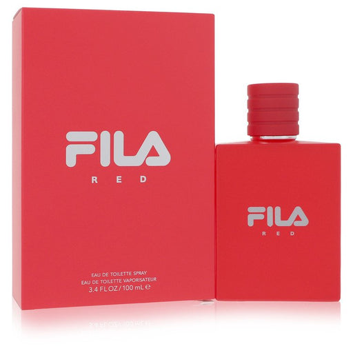 Fila Red by Fila Eau De Toilette Spray 3.4 oz for Men - Perfume Energy