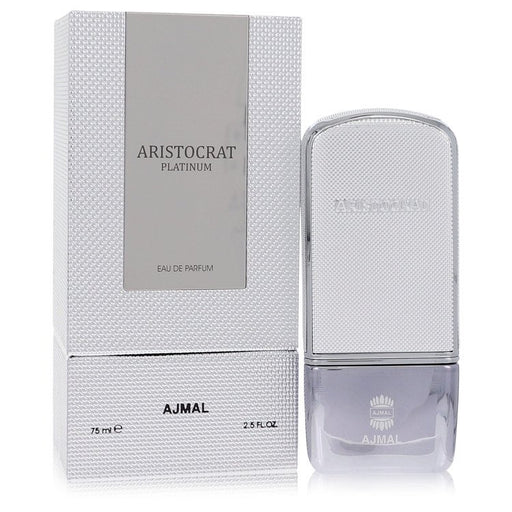 Ajmal Aristocrat Platinum by Ajmal Eau De Parfum Spray 2.5 oz for Men - Perfume Energy