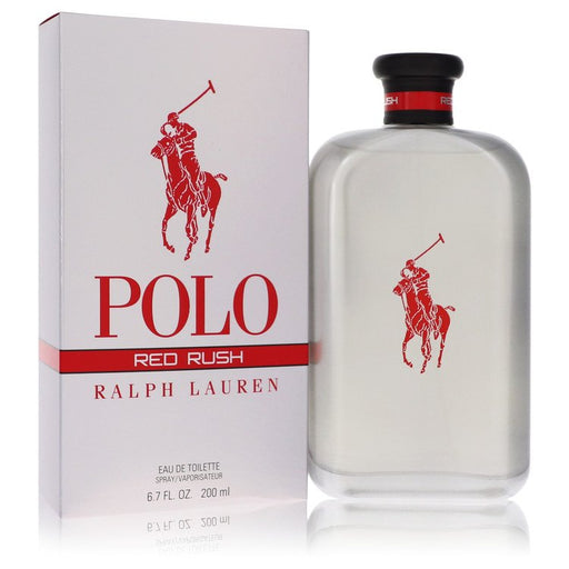 Polo Red Rush by Ralph Lauren Eau De Toilette Spray 6.7 oz for Men - Perfume Energy