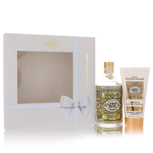 4711 Jasmine by 4711 Gift Set (Unisex) -- 3.4 oz Cologne Spray + 1.7 oz Shower Gel for Men - Perfume Energy