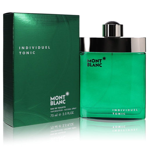Individuel Tonic by Mont Blanc Eau De Toilette Spray 2.5 oz for Men - Perfume Energy