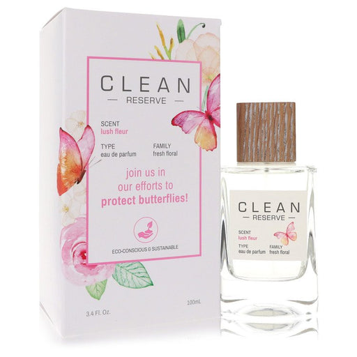 Clean Reserve Lush Fleur by Clean Eau De Parfum Spray 3.4 oz for Women - Perfume Energy