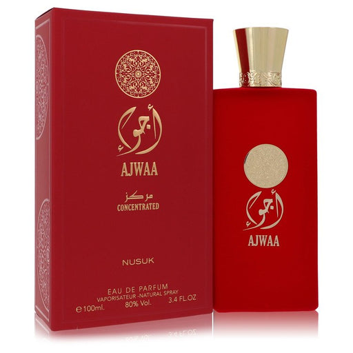 Ajwaa Concentrated by Nusuk Eau De Parfum Spray (Unisex) 3.4 oz for Men - Perfume Energy