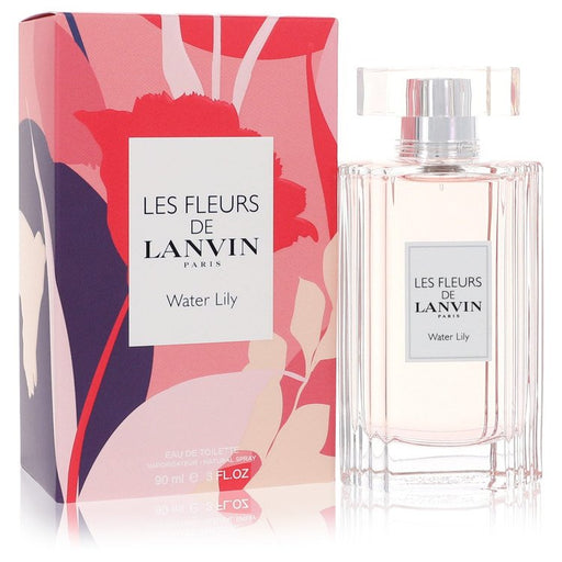 Les Fleurs De Lanvin Water Lily by Lanvin Eau De Toilette Spray 3 oz for Women - Perfume Energy