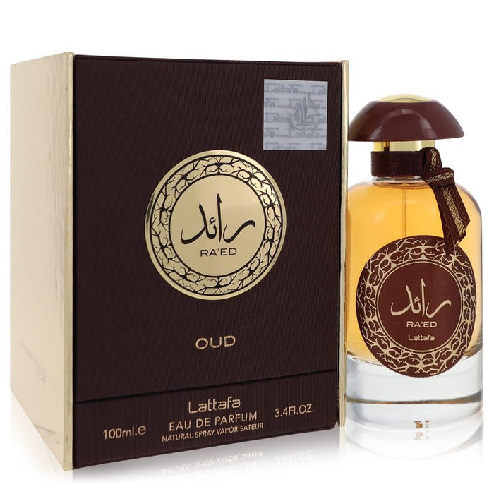 Raed Oud by Lattafa Eau De Parfum Spray (Unisex) 3.4 oz for Women - Perfume Energy