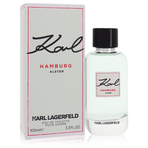 Karl Hamburg Alster by Karl Lagerfeld Eau De Toilette Spray 3.3 oz for Men - Perfume Energy